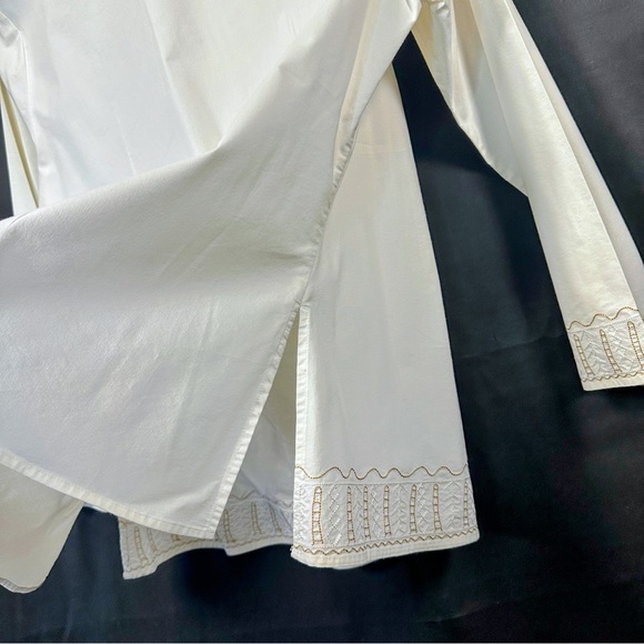 Women’s Lane Bryant Cream Blouse - Picture 8 of 10